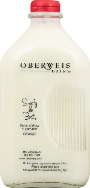 Oberweis Whole Milk 64 oz | Hy-Vee Aisles Online Grocery Shopping