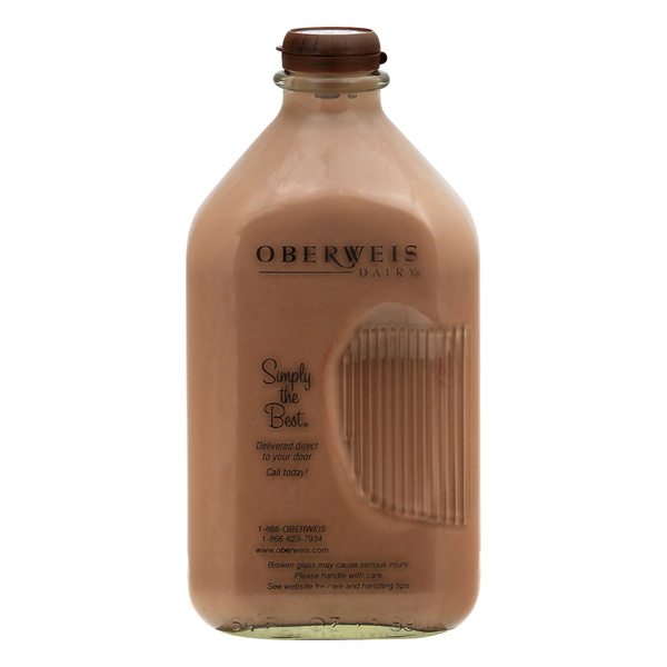 Oberweis Chocolate Milk 64.0 oz | Hy-Vee Aisles Online Grocery