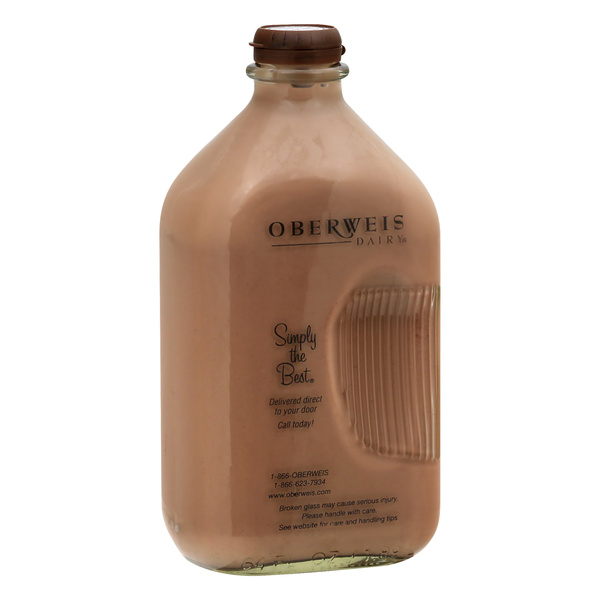 Oberweis Chocolate Milk 64.0 oz | Hy-Vee Aisles Online Grocery