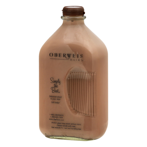 Oberweis Chocolate Milk 64.0 oz | Hy-Vee Aisles Online Grocery