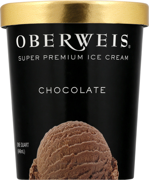 Oberweis Chocolate Super Premium Ice Cream | Hy-Vee Aisles Online