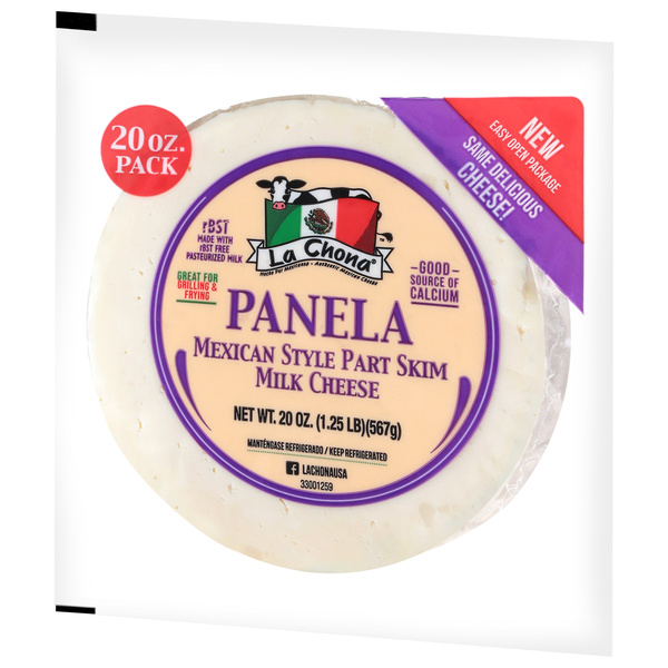 La Chona Panela Mexican Style Part Skim Milk Cheese | Hy-Vee