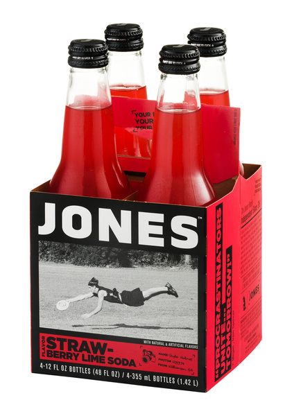 Jones Soda Strawberry Lime Flavor 4 Pack | Hy-Vee Aisles Online