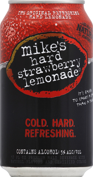 Mike's Hard Strawberry Lemonade Malt Beverage | Hy-Vee Aisles