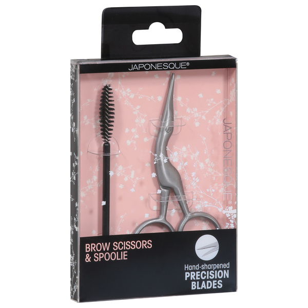 Japonesque Brow Scissors & Spoolie 1 ea | Hy-Vee Aisles Online