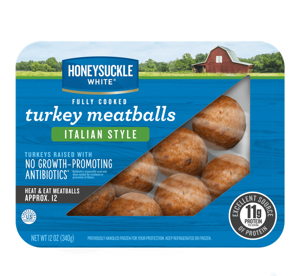 新品✨BALLSEY プレミアムウール la chienne♡プロフ必読☆ Honeysuckle White Fully Cooked Italian Style Turkey Meatballs | Hy