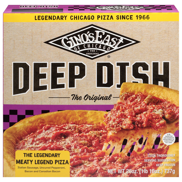Gino's East of Chicago Deep Dish Meaty Legend Pizza | Hy-Vee