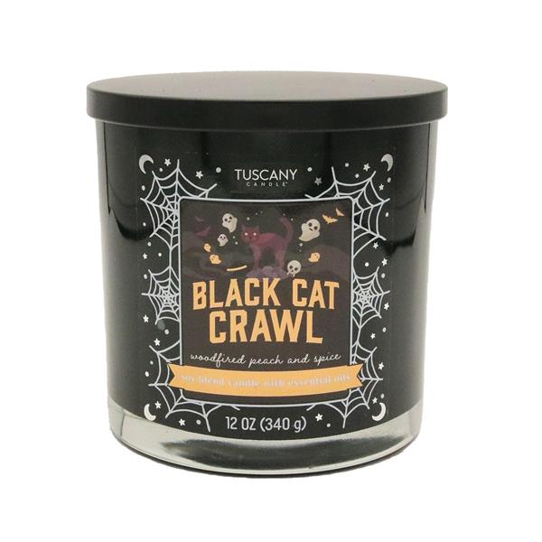 Tuscany Black Cat Crawl Candle | Hy-Vee Aisles Online Grocery Shopping