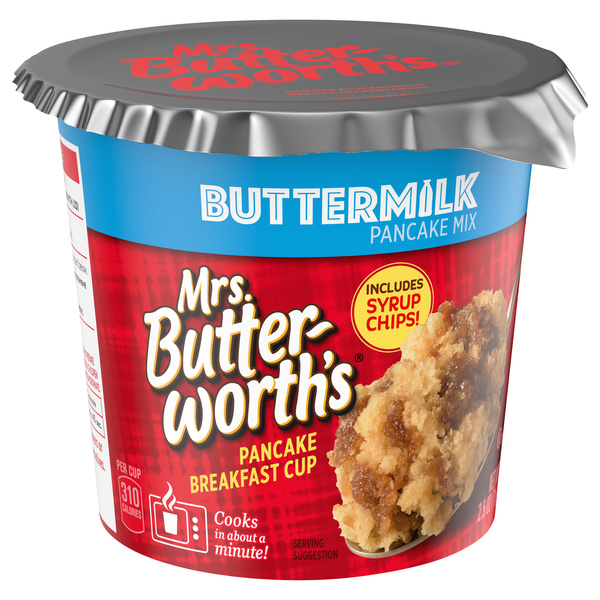 Mrs Butterworth's Pancake Breakfast Cup, Buttermilk Pancake Mix