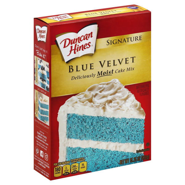 Signature Perfectly Moist Blue Velvet Cake Mix | Hy-Vee Aisles