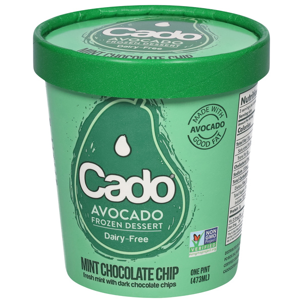 Cado Avocado Mint Chocolate Chip Frozen Dessert | Hy-Vee Aisles