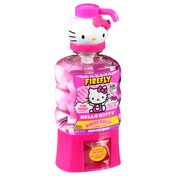 Firefly Hello Kitty Anticavity Fluoride Rinse Melon Kiss Flavor