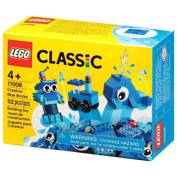 LEGO Classic Creative Blue Bricks, 52 Pieces 4+ | Hy-Vee Aisles