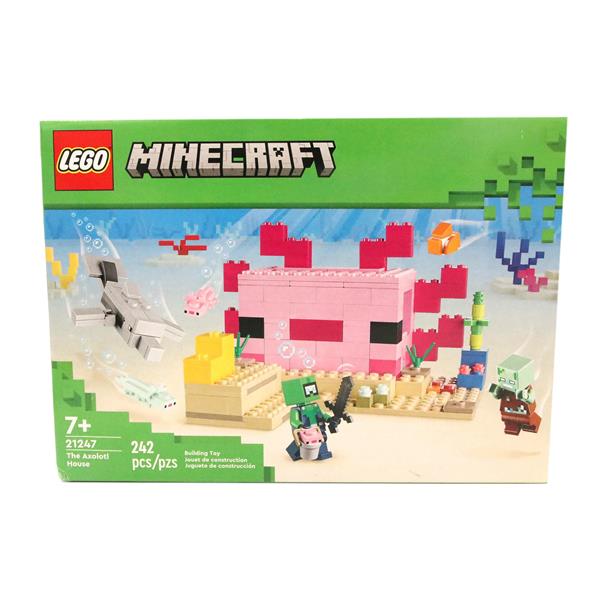 LEGO Minecraft The Axolotl House, 21247, 242 Pieces, 7+ | Hy-Vee