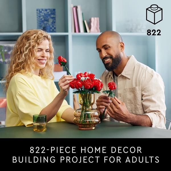 LEGO Icons Bouquet of Roses Build and Display Set 10328 | Hy-Vee