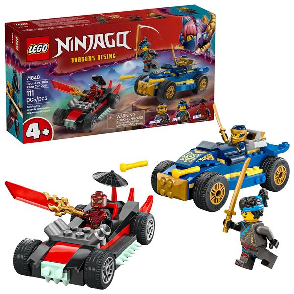 LEGO NINJAGO Rogue vs. Drix Race Car Duel 71840 | Hy-Vee Aisles
