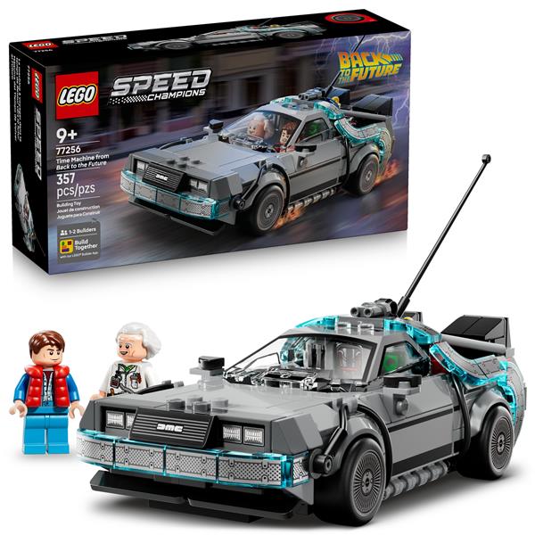 LEGO Speed Champions Time Machine from Back to the Future 77256