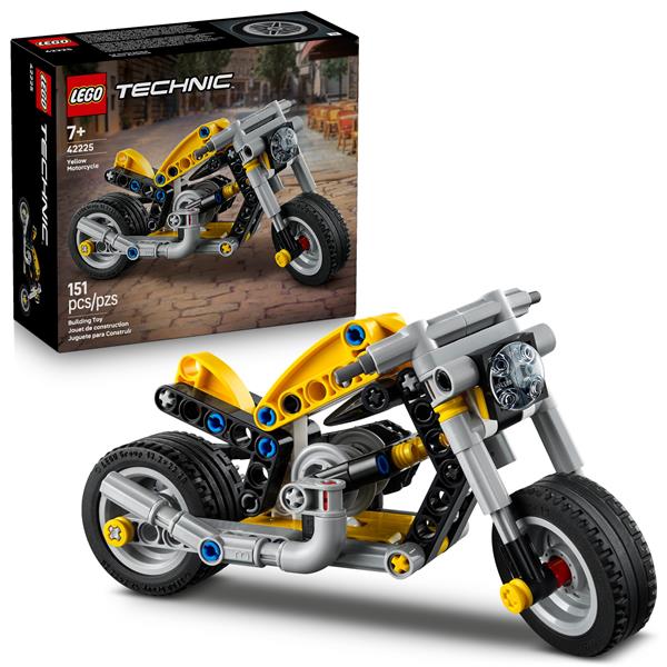 yu- LEGO Technic Yellow Motorcycle Toy 42225 | Hy-Vee Aisles Online