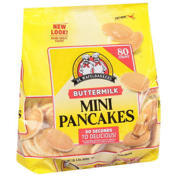 De Wafelbakkers Mini Buttermilk Pancakes | Hy-Vee Aisles Online