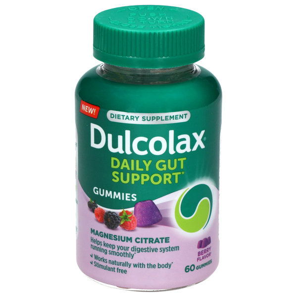 Dulcolax Berry Flavor Daily Gut Support 60 Gummies | Hy-Vee Aisles