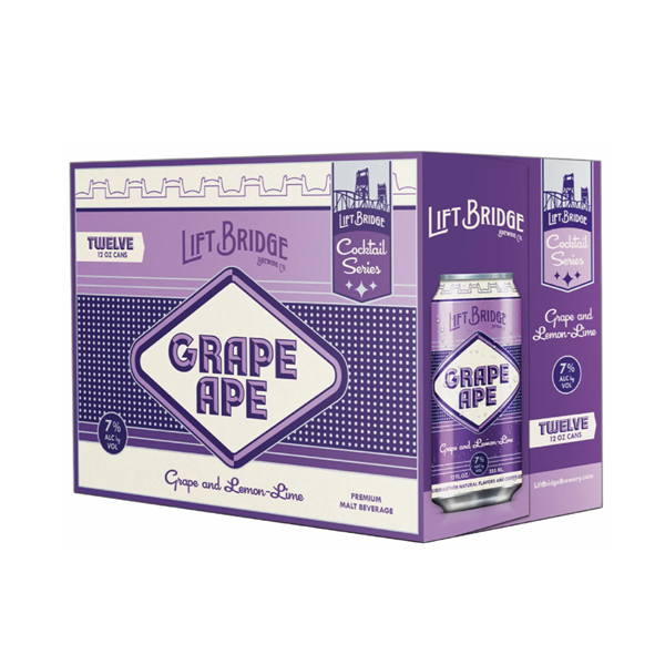 Lift Bridge Grape Ape, 12pk | Hy-Vee Aisles Online Grocery Shopping