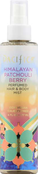 Pacifica Perfumed Hair & Body Mist, Himalayan Patchouli Berry | Hy