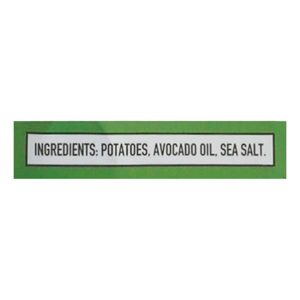 Boulder Canyon Avocado Oil Classic Sea Salt Canyon Cut Kettle