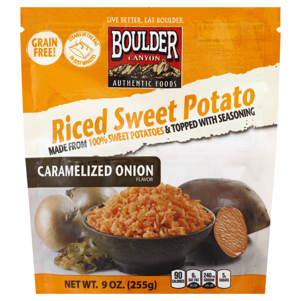Boulder Canyon Riced Sweet Potato 9 oz | Hy-Vee Aisles Online