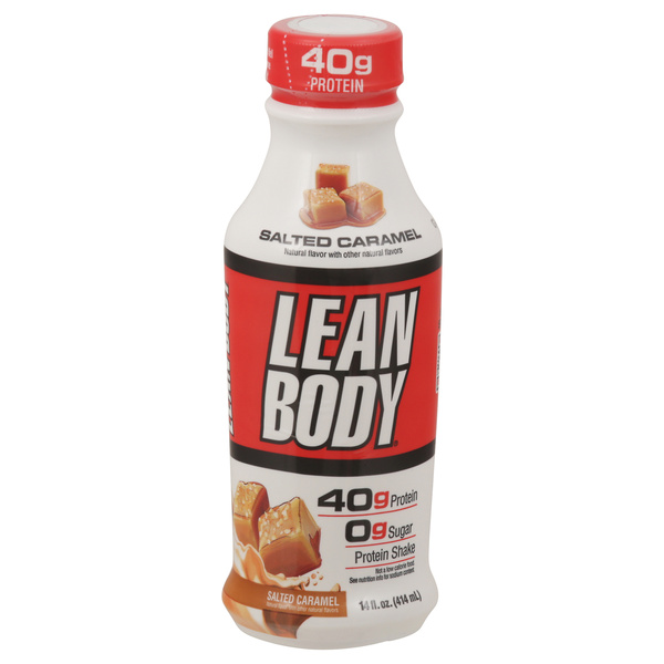 Lean Body Salted Caramel Protein Shake 14 fl oz | Hy-Vee Aisles