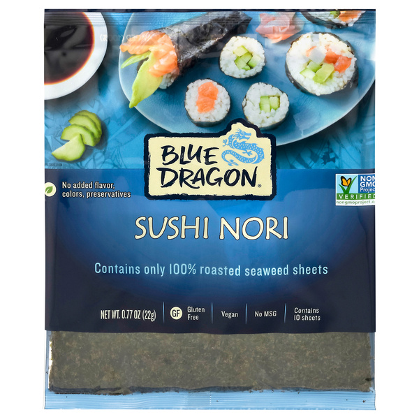 Blue Dragon Sushi Nori 0.77 oz | Hy-Vee Aisles Online Grocery Shopping