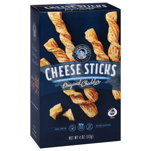 John Wm. Macy's Cheese Sticks Original Cheddar | Hy-Vee Aisles