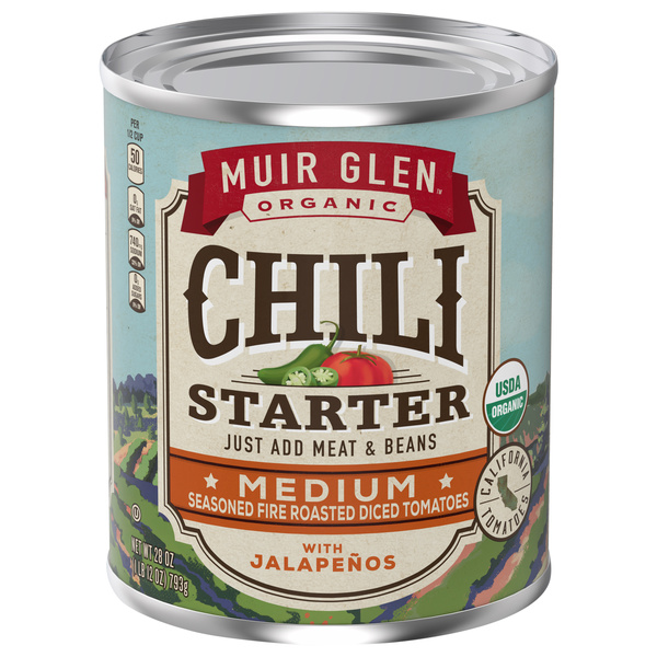 Muir Glen Chili Starter, With Jalapenos, Organic, Medium | Hy-Vee