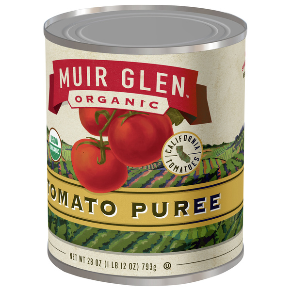 Muir Glen USDA Certified Organic Tomato Puree, 28 oz | Hy-Vee