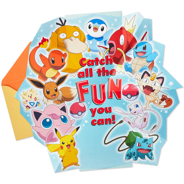 does hy vee sell pokemon cards Hallmark Pokémon Pop Up Birthday Card For Kids (Pikachu, Squirtle, Charmander) #21 Sheet Cake Power up your celebration with the Pokemon Play Sheet Cake from Hy Hy-Vee - Pokémon cards! Located