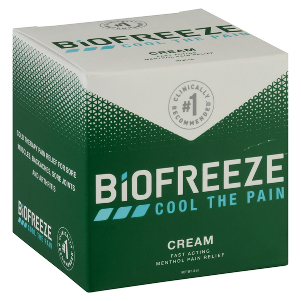 修*ん様 BIOFREEZE 冷却療法クリーム 110g×2本 Biofreeze Cold Therapy Pain Relief Cream | Hy-Vee Aisles Online