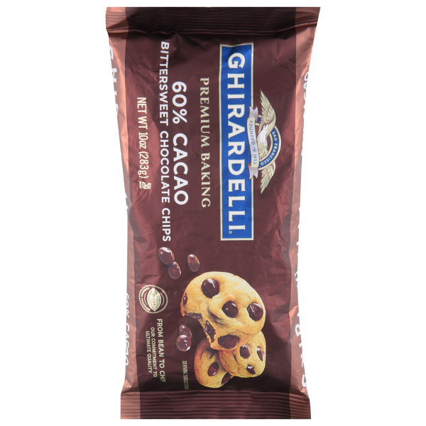 Ghirardelli 60% Cacao Bittersweet Chocolate Premium Baking Chips