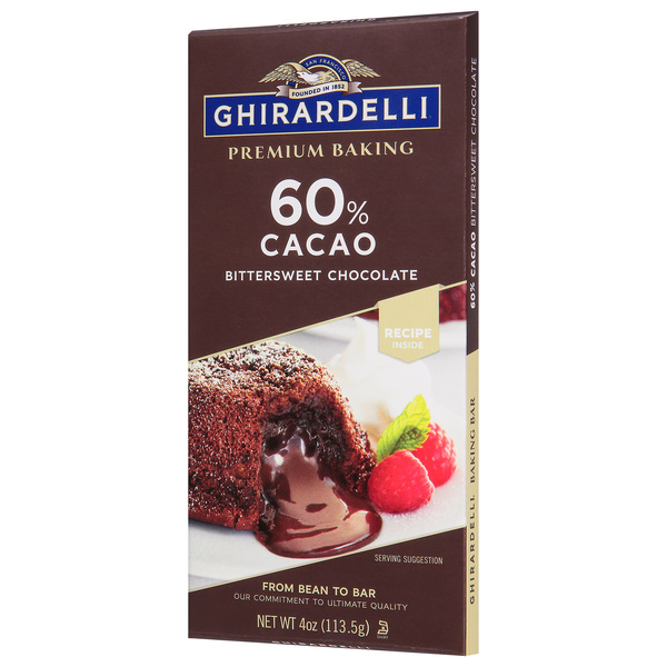 Ghirardelli Chocolate 60% Cacao Bittersweet Chocolate Premium
