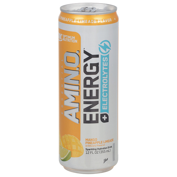 Amino Energy Plus Electrolytes Sparkling Mango Pineapple & Limeade