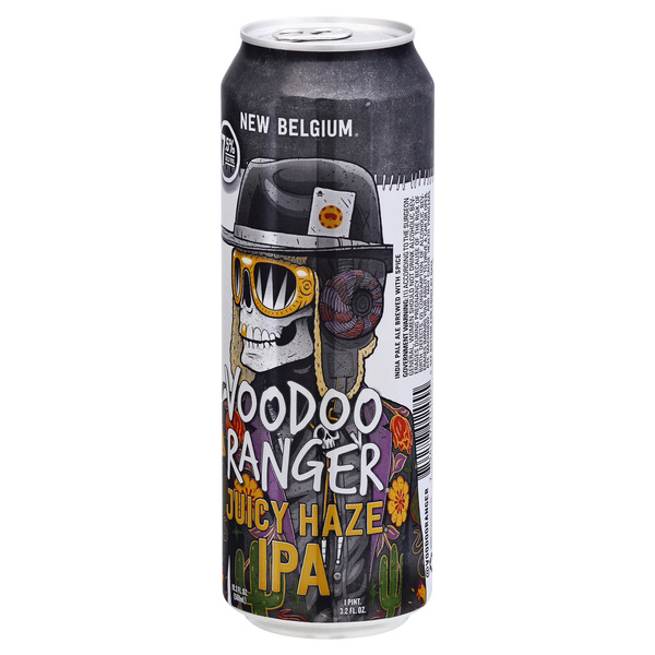 しょーへー New Belgium Voodoo Ranger Juicy Haze IPA 19.2 Can | Hy-Vee Aisles