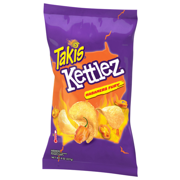 Takis Kettlez Habanero Fury Habanero Kettle-Cooked Potato Chips