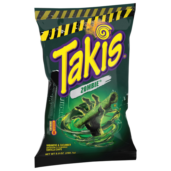 Takis Tortilla Chips, Zombie Nitro Flavor, Very Hot | Hy-Vee