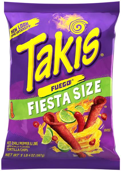 Takis Rolls Fuego Hot Chili Pepper & Lime Tortilla Chips | Hy-Vee