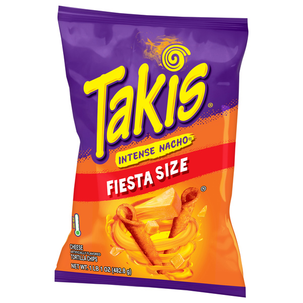 Takis Intense Nacho Tortilla Chips Fiesta Size 17 oz | Hy-Vee