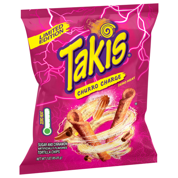 Takis Zero Heat Churro Charge Tortilla Chips | Hy-Vee Aisles