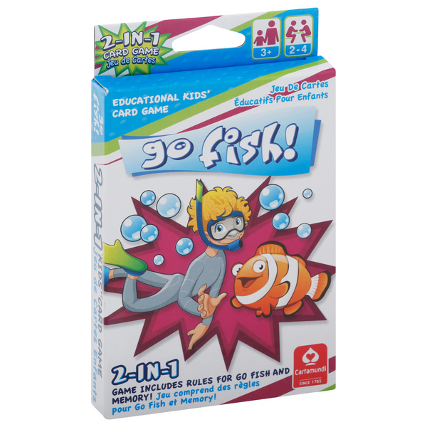 pokemon go fish card game Color Playing Cards The game title is a must GO FISH! SuperBrady 