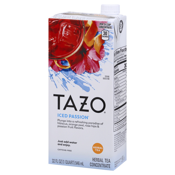 Tazo Iced Passion Tea Concentrate | Hy-Vee Aisles Online Grocery