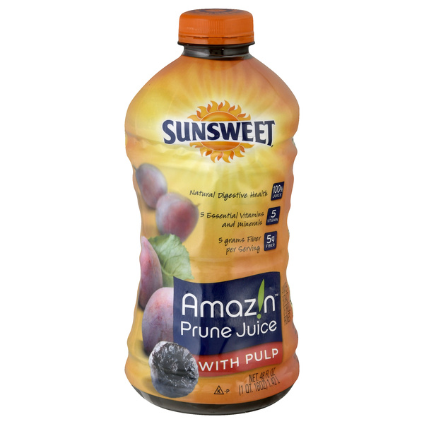 Sunsweet Amaz!n With Pulp Prune Juice 48 oz | Hy-Vee Aisles Online