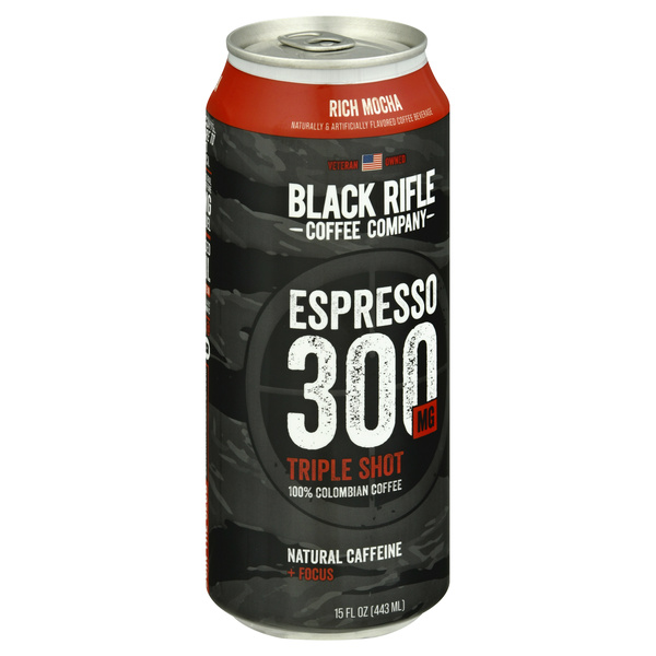Black Rifle Espresso 300 Triple Shot, Rich Mocha | Hy-Vee Aisles