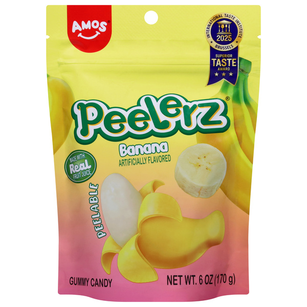 Amos Peelerz Gummy Banana | Hy-Vee Aisles Online Grocery Shopping