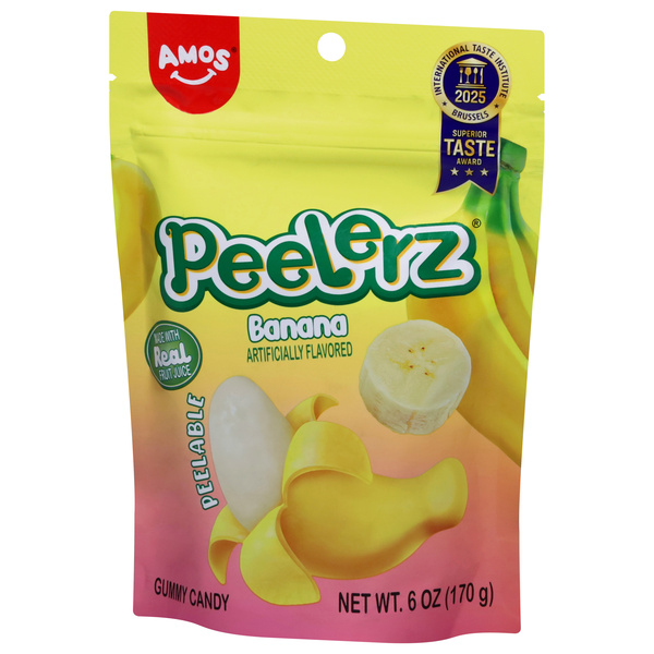 Amos Peelerz Gummy Banana | Hy-Vee Aisles Online Grocery Shopping